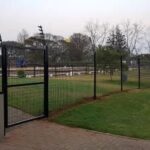 Clearview Fencing With Custom Gate